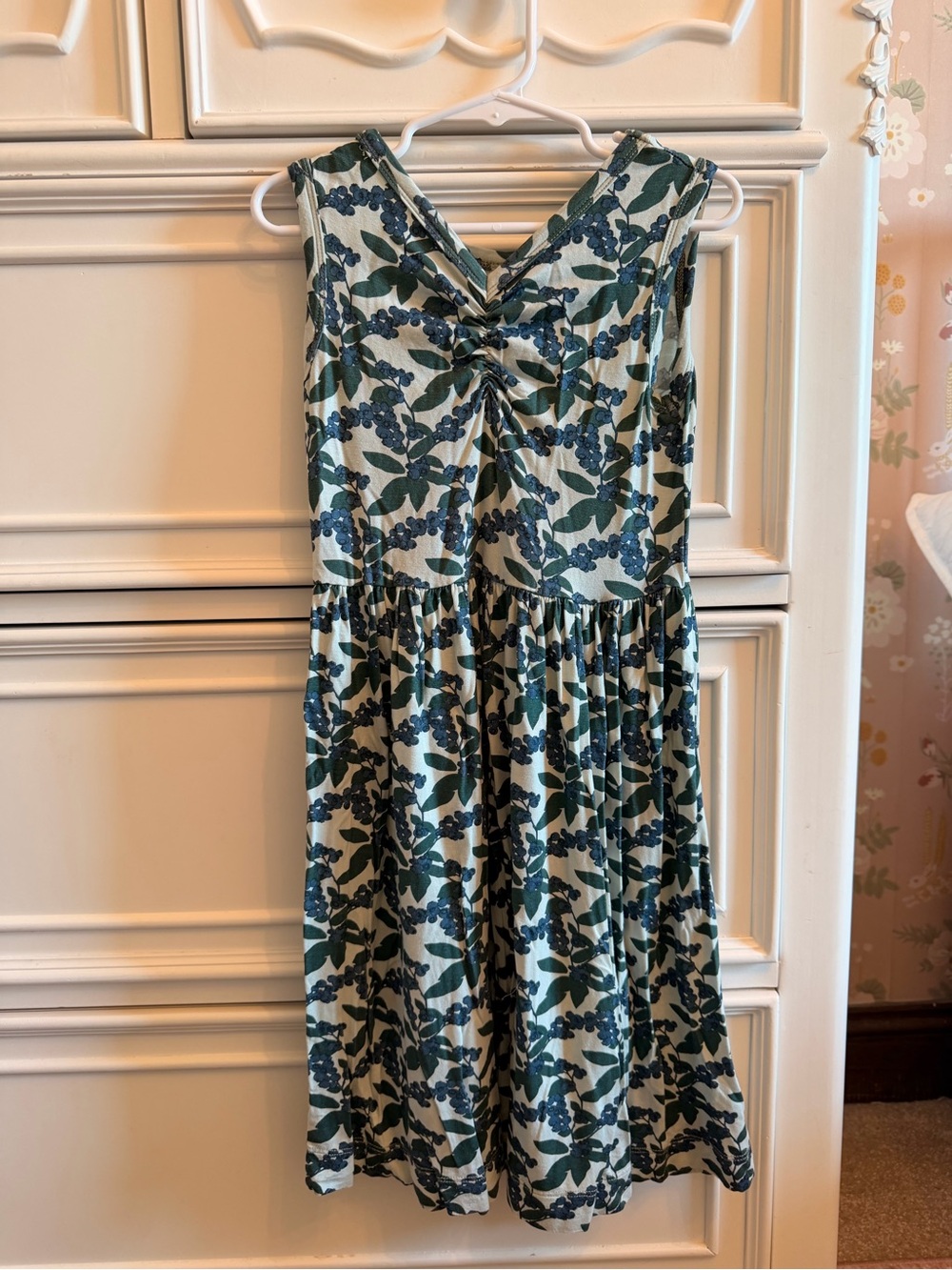 Kate Quinn Girls Blueberry Twirl Dress